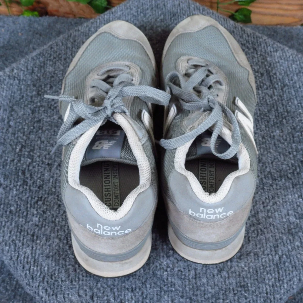 New Balance 515 v3 Women Sneaker Size 8.5 Running Walking Gray Suede Mesh